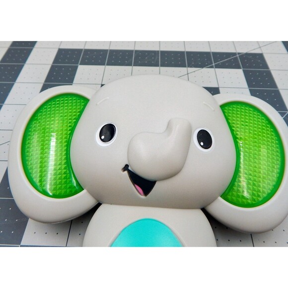 Kids II Inc Elephant Green Light Up & Musical Sounds Toy Music Box Tested - Picture 7 of 7
